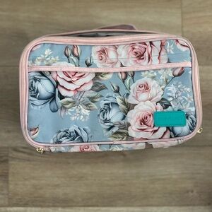 Posh Peanut Floral Lunch Box Powder Blue